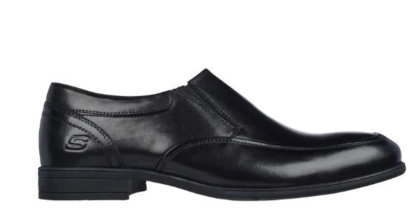 Mens Skechers Trentmore Slip On Dress shoes: blk