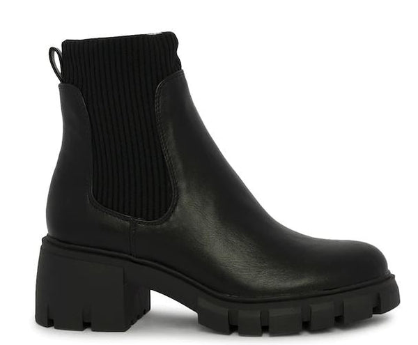 Steve Madden Women's Hayle Ankle Bootie: BLK