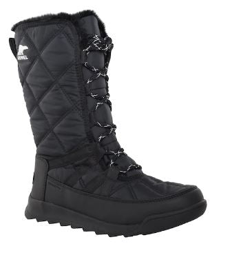 Sorel Women's  Whitney Tall II Laced Up Winter Boots: blk