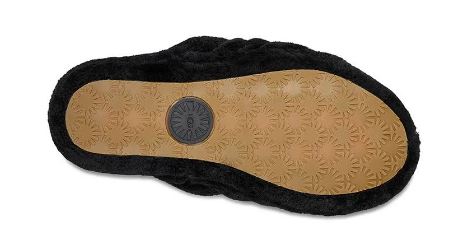 Ugg's Women Fluff Yeah Slide :Blk