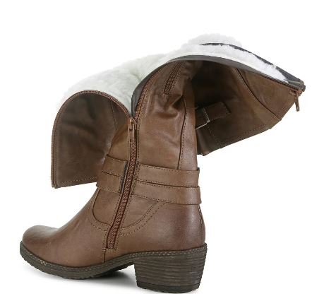 Women's Taxi Tall Jasper Wide calf Extendable  Riding Boots : tan