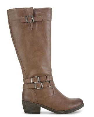Women's Taxi Tall Jasper Wide calf Extendable  Riding Boots : tan