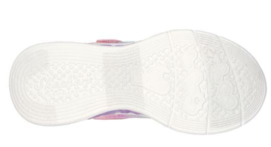 Skechers Girls S Lights Flutter Sneakers : Pkmt