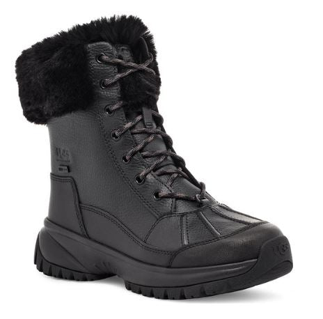 Women's Ugg's  Yose Fluff  Winter Boots: BLK