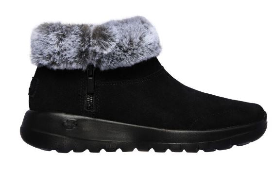 Skechers Women's On the Go Saavy Ankle Bootie:  BKGY