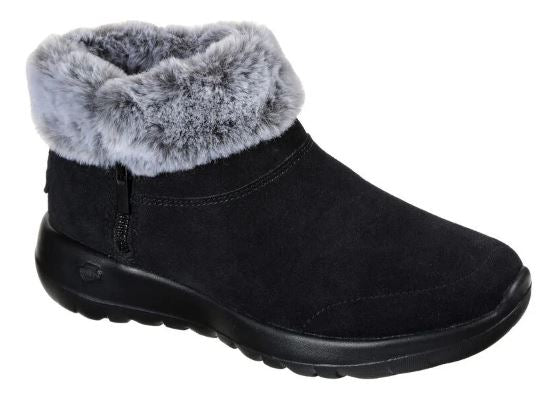 Skechers Women's On the Go Saavy Ankle Bootie:  BKGY