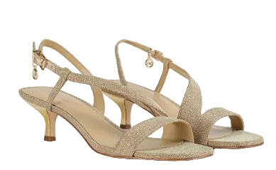 Michael Kors Jaida Kitten Heel Sandal : GLD - SHOEPOINT.CA