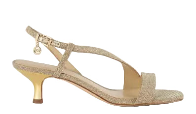 Michael Kors Jaida Kitten Heel Sandal : GLD - SHOEPOINT.CA