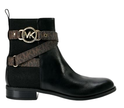 Michael kors leather shop booties