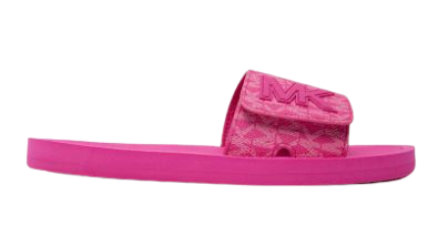 Michael Kors MK Velcro Slide Sandals CHERISE