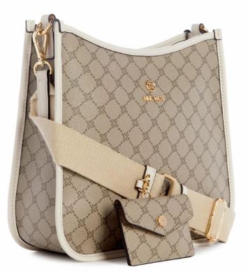 Nine West Brice Cross Body Handbag: Beige