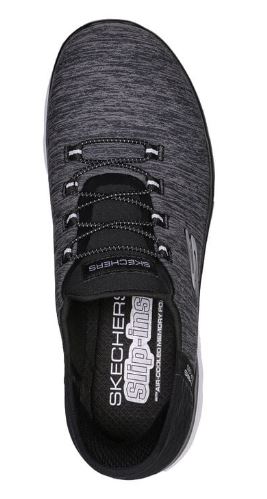 Skechers Women's Summit Slip-ins Sneakers: BKW:  WIDE WIDTH