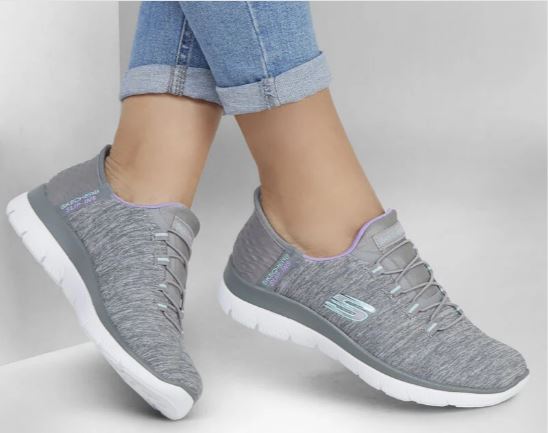 Skechers Women's Summit Slip-ins Sneakers: GYMT :  WIDE WIDTH