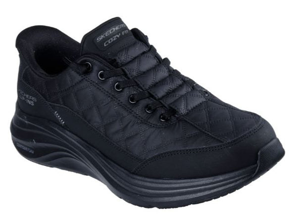 Men's Skechers Slip-ins: Contour Foam - Cozy Fit: BBK - SHOEPOINT.CA