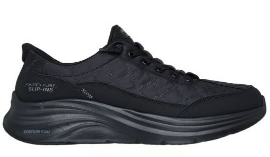 Men's Skechers Slip-ins: Contour Foam - Cozy Fit: BBK - SHOEPOINT.CA