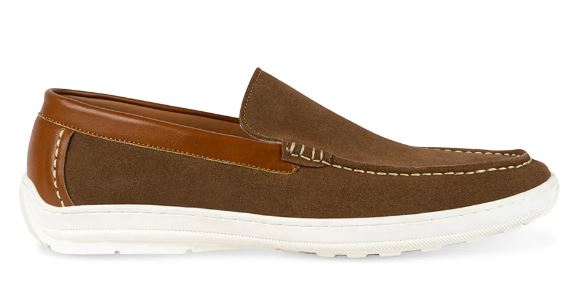 Steve Madden Men's  Suede Loafers :TAN