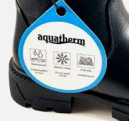 Women's Aquatherm Jenna Combat Boot: blk