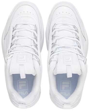 Fila Women's Disruptor II Premium Sneakers : White