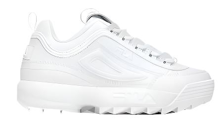 Fila Women's Disruptor II Premium Sneakers : White