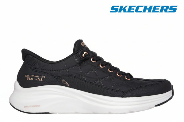 Women's Skechers Slip-ins: Contour Foam - Cozy Fit Golden Hour: BKRG