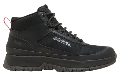 Sorel Mens OUTING NW™ SNEAKER MID Men's Waterproof Sneaker: blk&nbsp;