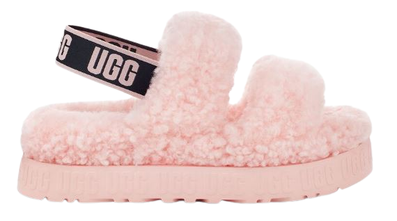 Uggs top sandals pink